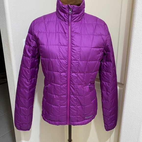 Marmot 700 Down Fill Sol Down Jacket Berry Rose 93230 Womens Small - Picture 1 of 9